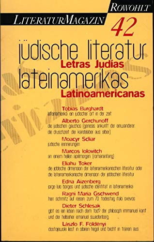 Stock image for Literaturmagazin 42: Jdische Literatur Lateinamerikas. Letras Judas Latinoamericanas for sale by medimops