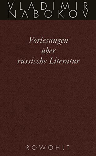 9783498046552: Gesammelte Werke. Band 17: Vorlesungen ber russische Literatur