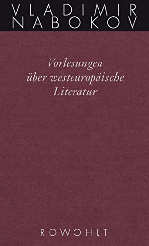 9783498046569: Gesammelte Werke. Band 18: Vorlesungen ber westeuropische Literatur