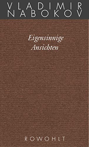 Stock image for Eigensinnige Ansichten for sale by Revaluation Books