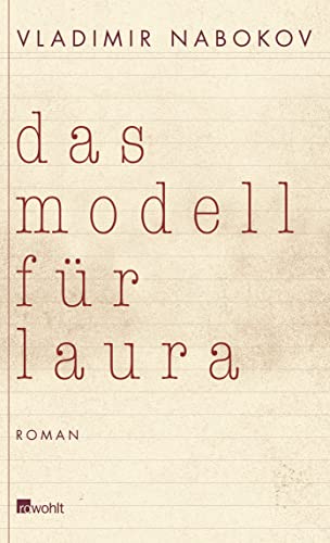 Das Modell für Laura (Sterben macht Spaß). Romanfragment auf 138 Karteikarten. Herausgegeben von ...