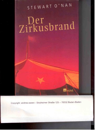 9783498050290: Der Zirkusbrand. Eine wahre Geschichte.