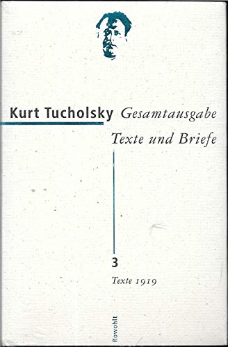 9783498065324: Tucholsky, K: Gesamtausgabe 3