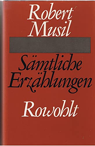 Stock image for Robert Muesil Saemtliche Erzaehlungen for sale by Wonder Book