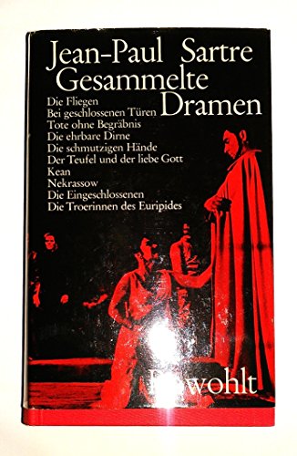 Beispielbild fr Gesammelte Dramen. Die Fliegen. Bei geschlossenen Tren. Tote ohne Begrbnis. Die ehrbare Dirne. zum Verkauf von Worpsweder Antiquariat