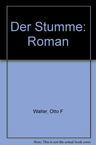 9783498094621: Der Stumme: Roman (German Edition)