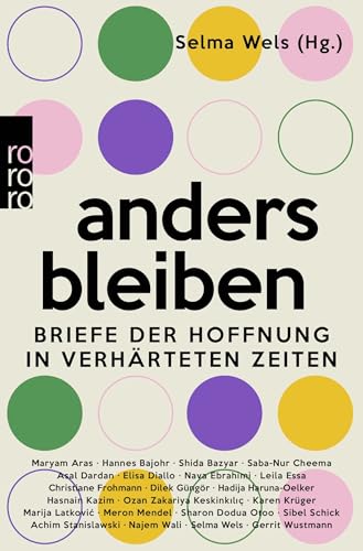 Stock image for anders bleiben: Briefe der Hoffnung in verhrteten Zeiten for sale by medimops