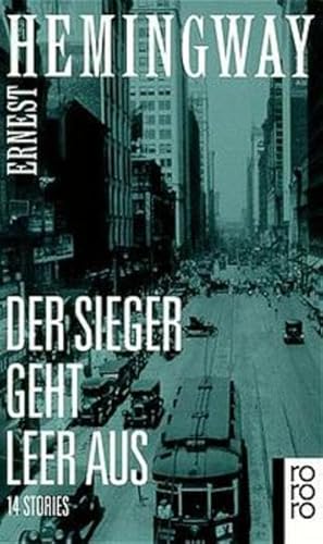 9783499102806: Der Sieger geht leer aus