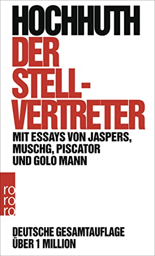 Beispielbild fr Der Stellvertreter : Ein christliches Trauerspiel zum Verkauf von Better World Books