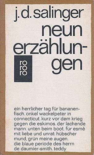 Neun ErzÃ¤hlungen. (9783499110696) by Salinger, Jerome D.