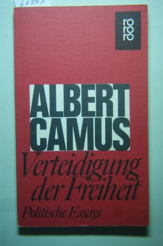 9783499110962: Verteidigung der Freiheit. Politische Essays