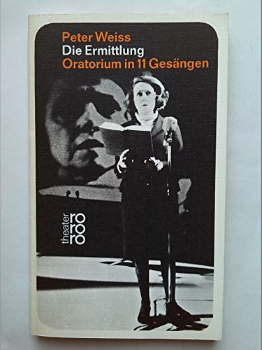 Imagen de archivo de Die Ermittlung Oratorium In Gesaengen a la venta por Better World Books