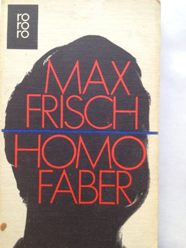 Stock image for Homo faber. for sale by HPB-Diamond