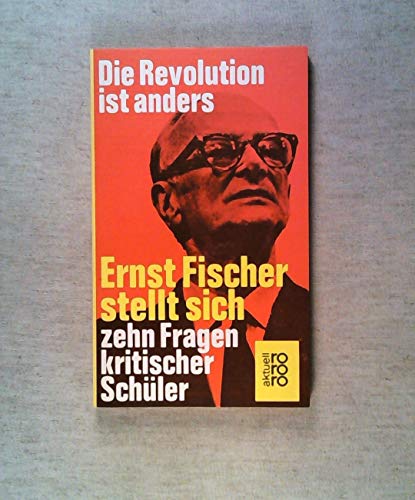 Beispielbild fr Die Revolution ist anders zum Verkauf von Versandantiquariat Felix Mcke