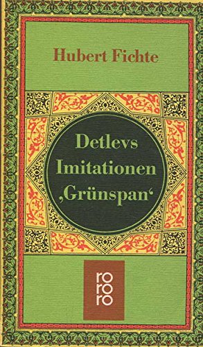 Stock image for Detlevs Imitationen Grnspan. for sale by medimops