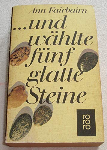 Imagen de archivo de Und whlte fnf glatte Steine. a la venta por medimops