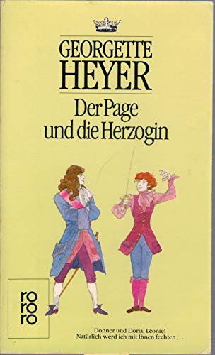 9783499120022: Der Page und die Herzogin. Roman.