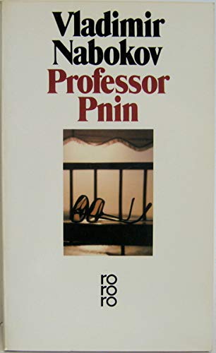 Stock image for Professor Pnin. Roman. for sale by medimops