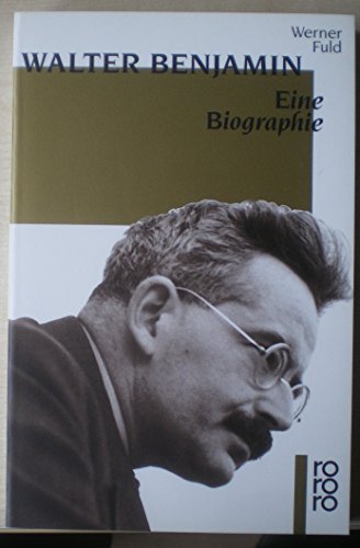 Beispielbild fr Walter Benjamin: Eine Biographie zum Verkauf von medimops