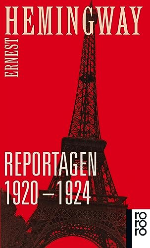 9783499127007: Reportagen 1920 - 1924