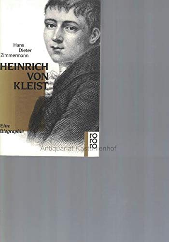 Beispielbild fr Heinrich von Kleist. Eine Biographie zum Verkauf von medimops