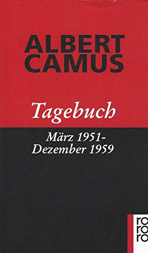 9783499133237: Tagebuch Mrz 1951 - Dezember 1959