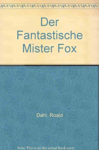 Stock image for Der fantastische Mr. Fox for sale by Studibuch