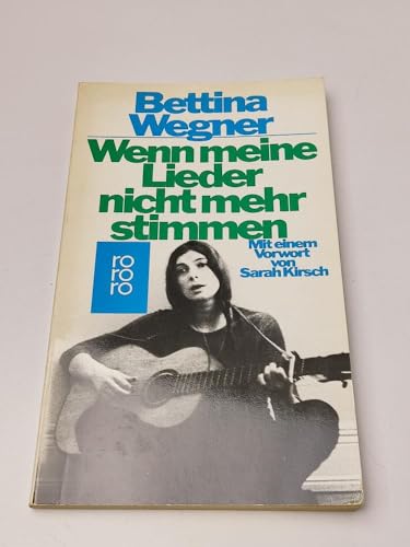 Beispielbild fr WENN MEINE LIEDER NICHT MEHR STIMMEN zum Verkauf von German Book Center N.A. Inc.