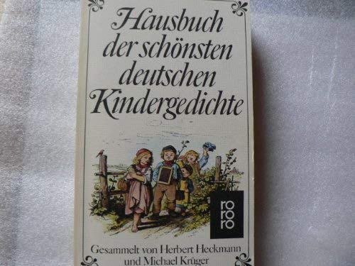 9783499144745: Hausbuch der schönsten deutschen Kindergedichte.