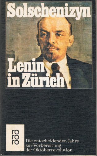 Imagen de archivo de Lenin in Zrich a la venta por medimops
