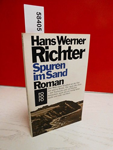 Stock image for SPUREN IM SAND Roman for sale by German Book Center N.A. Inc.