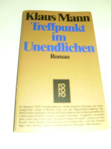 Beispielbild fr Treffpunkt im Unendlichen: Roman. zum Verkauf von Henry Hollander, Bookseller