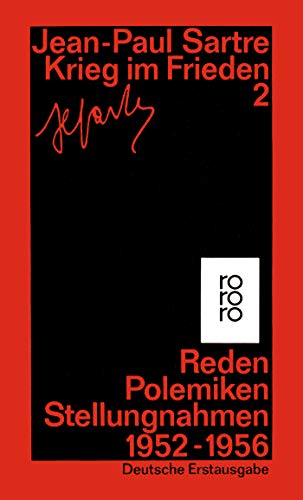 Stock image for Krieg Im Frieden: Reden, Polemiken, Stellungnahmen 1952-1956. Deutsche Erstausgabe: Bd.2 for sale by Revaluation Books