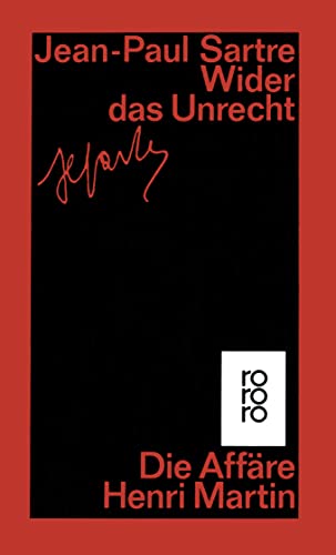 9783499150968: Sartre, J: Unrecht