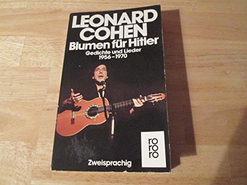 Beispielbild fr Blumen fr Hitler. Gedichte und Lieder 1956-1970 zum Verkauf von medimops