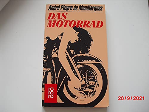 Imagen de archivo de Das Motorrad. Roman. a la venta por medimops