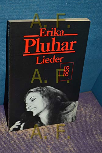 Beispielbild fr Erika Pluhar: Lieder zum Verkauf von Leserstrahl  (Preise inkl. MwSt.)