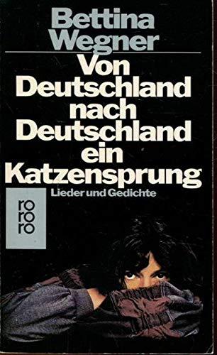 Beispielbild fr Von Deutschland nach Deutschland ein Katzensprung. Lieder und Gedichte. zum Verkauf von medimops