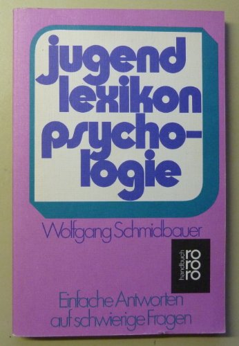 9783499161988: Jugend Lexikon Psychologie