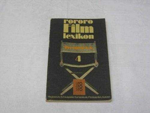 Stock image for rororo-Film-Lexikon 4 : Personen A - G. for sale by ANTIQUARIAT Franke BRUDDENBOOKS