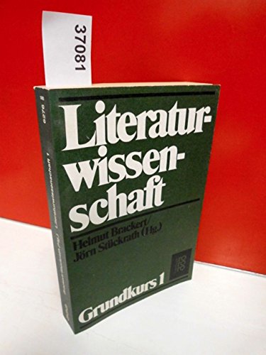 9783499162763: Literaturwissenschaft. Grundkurs I.