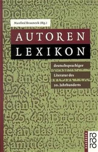 Autorenlexikon deutschsprachiger Literatur des 20.Jahrhunderts.