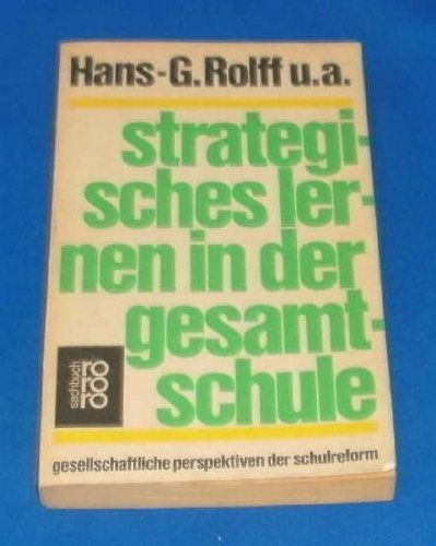 Beispielbild fr Strategisches lernen in der Gesamtschule zum Verkauf von Eichhorn GmbH