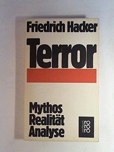 9783499169281: Terror. Mythos, Realitt, Analyse.