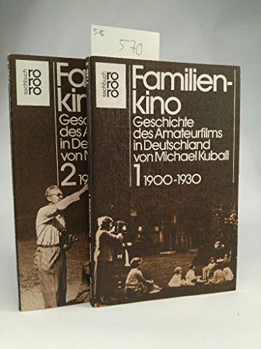 Beispielbild fr Familienkino I. 1900 - 1930. Geschichte des Amateurfilms in Deutschland. zum Verkauf von medimops
