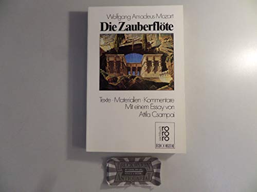 Beispielbild fr Wolfgang Amadeus Mozart. Die Zauberflte. Texte, Materialien, Kommentare. zum Verkauf von Musikantiquariat Bernd Katzbichler