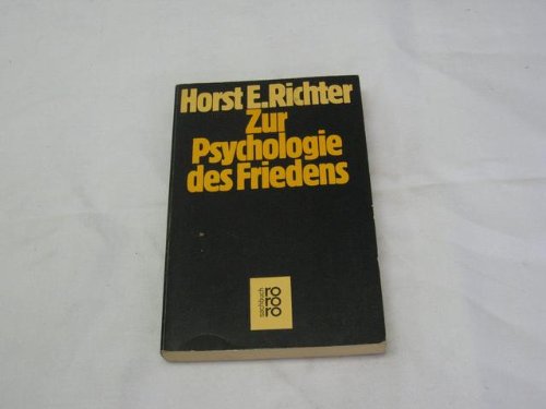 9783499178696: Zur Psychologie des Friedens