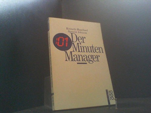 Imagen de archivo de Der Einminuten-Manager (Broschiert) von Kenneth H. Blanchard (Autor), und andere a la venta por Nietzsche-Buchhandlung OHG