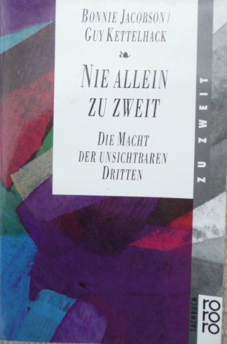 Stock image for Nie allein zu zweit for sale by Antiquariat Armebooks