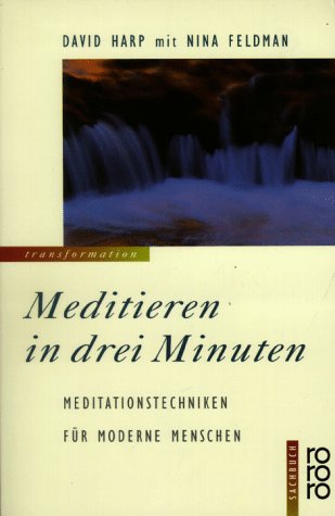 9783499195815: Meditieren in drei Minuten. Meditationstechniken fr moderne Menschen.